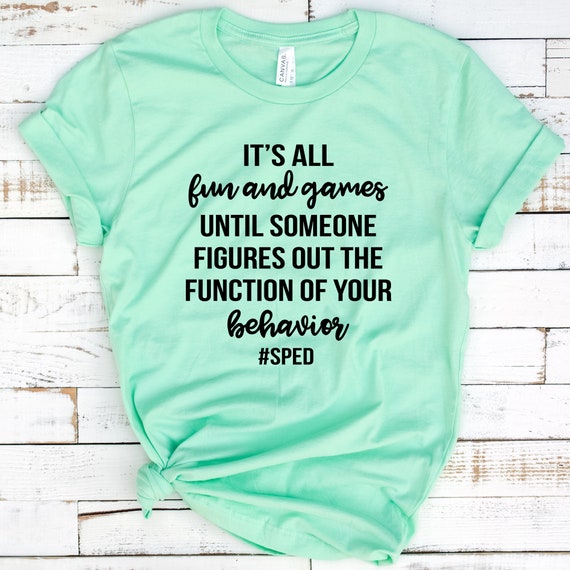 Education Teacher - It's All Fun And Games T-Shirt Education Teacher - It's All Fun And Games T-Shirt