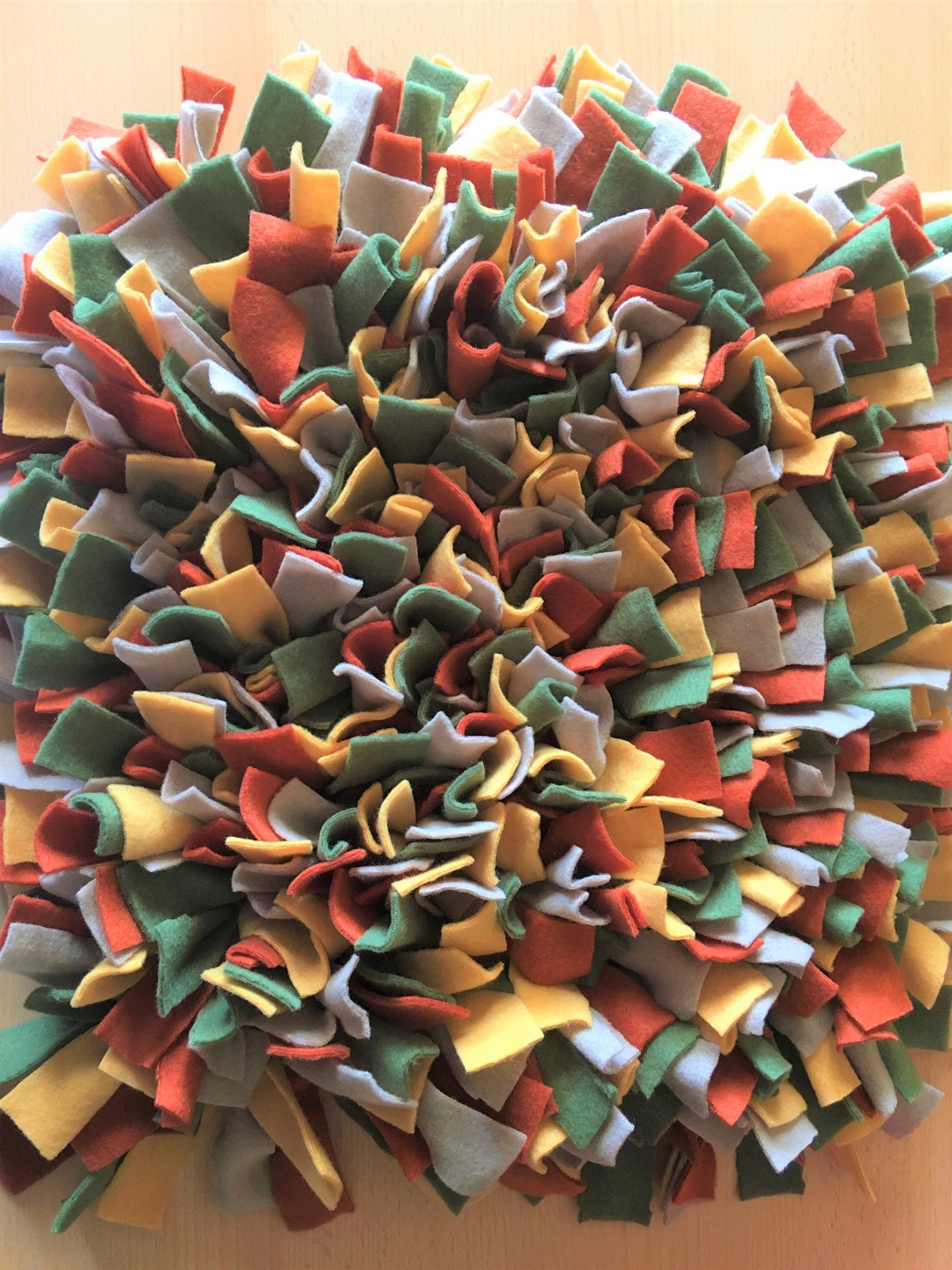 Spring Snuffle Mat Snuffle Mat, Natural, Approx. 50 X 45 Cm - Etsy