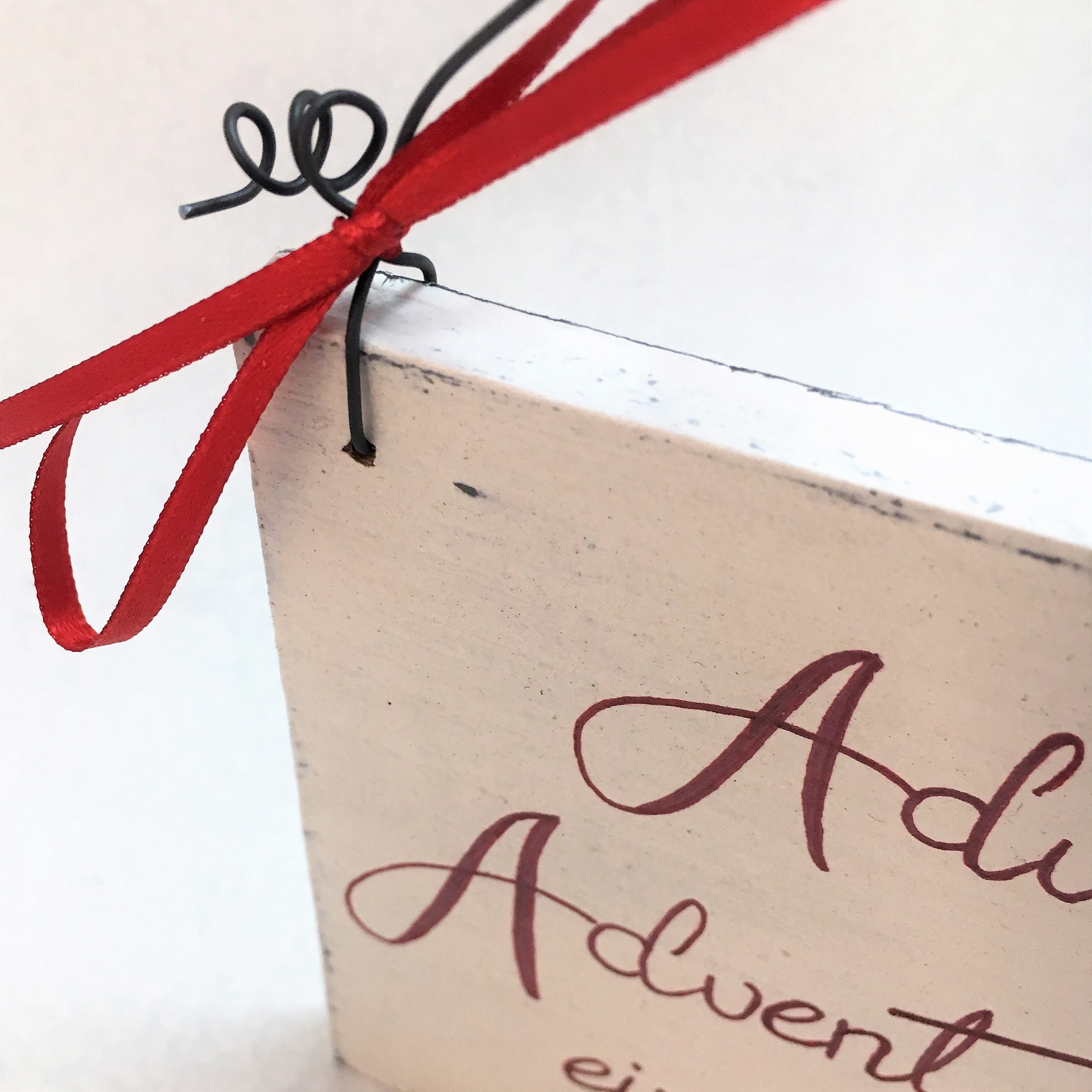 Wooden Sign advent ... Handpainted Door Sign | Etsy