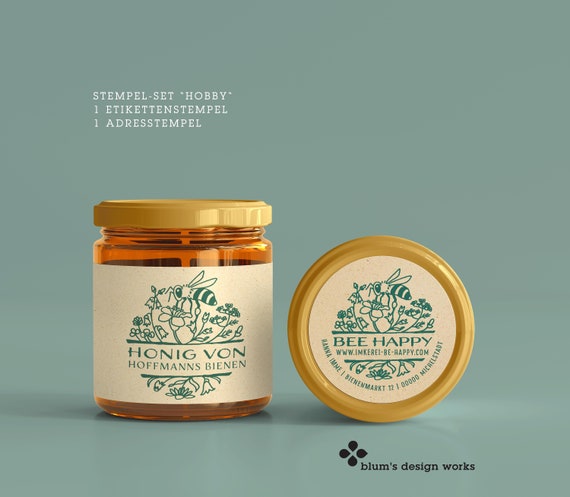 HERMA 3227 Aufkleber Bienen klein groß, 18 Stück, 3D Tiere Sticker mit