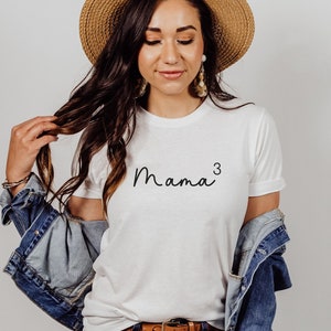 Custom Mama Shirt Personalized Mama Shirt Mothers Day Gift New Mom Gift Personalized Gift for Mom Mama Tees Mama Squared Personalized Gift