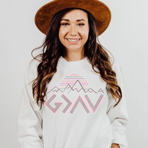 God Is Greater Than the Highs and Lows Sweatshirt, Christian Sweatshirt, God is Greater Sweater, God is Greater than the Ups and Downs