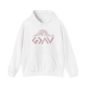 God is greater than the highs and lows sweatshirt Christian hoodie