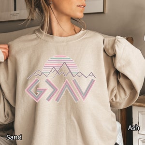 God Is Greater Than the Highs and Lows Sweatshirt, Christian Sweatshirt, God is Greater Sweater, God is Greater than the Ups and Downs
