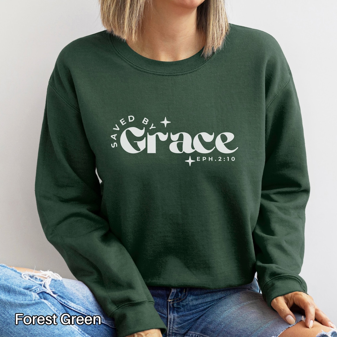Women's Saved By Grace Sweatshirt