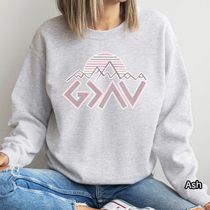 God Is Greater Than the Highs and Lows Sweatshirt, Christian Sweatshirt, God is Greater Sweater, God is Greater than the Ups and Downs