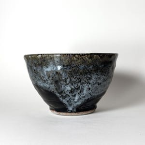 Seladon Temmoku Schale - Handgemachte Keramikschale - Handgemachte Keramikschale - Handgemachte Rustikale Schale - Highfire Keramik - Perfektes handgemachtes Geschenk