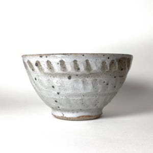 Cuenco de cerámica Shinio con textura arenosa - Cuenco de celadón Shino - Cuenco hecho a mano - Cuenco de cerámica - Regalo perfecto para amantes de la cerámica - Cerámica Higfire