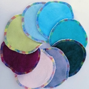 soft make up remover pads, facial rounds, face cloth, terry cloth wipes, double layer velvet terry cotton pads, plastic free July