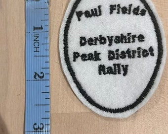 Memory bear foot Patch, memory teddy patch, personalised embroidered memory message patch, sew on patch, embroidered patch