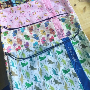 Dap Bag personnalisé, sac pe pour enfants, sac à 2 poches pour enfants, cartable, sac à cordon, sac de rentrée