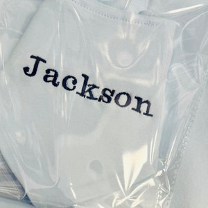 bavaglino bandana personalizzato, bavaglino per neonati con nome, bavaglino ricamato