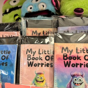 Mi pequeño libro de preocupaciones, cuaderno monstruo de las preocupaciones a6