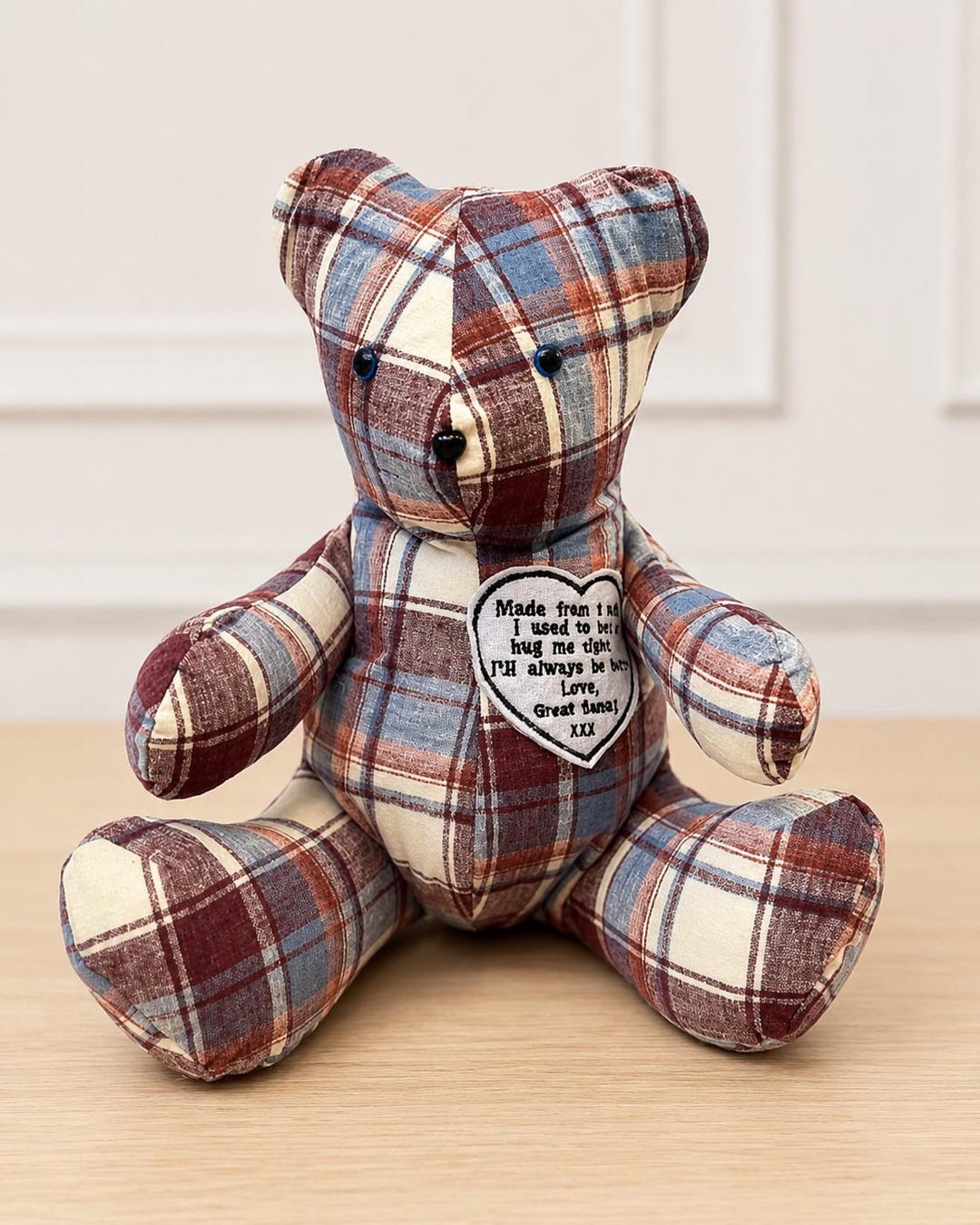 Handmade Memory Bear Keepsake (10 Inch) - Etsy UK