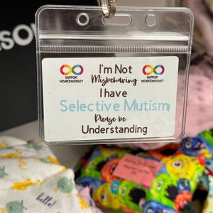 Autisme-sleutelhanger, adhd, sleutelkoordkaarten voor speciale behoeften, sleutelkoordkaarten asd