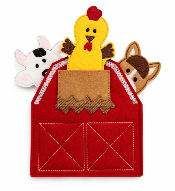 Old Ms Farm | Visual Learning | Finger Puppets