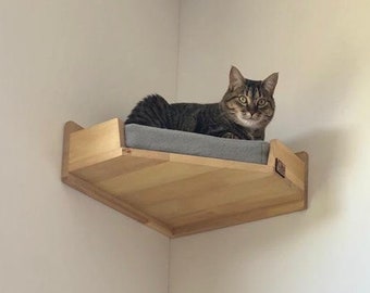 corner cat bed