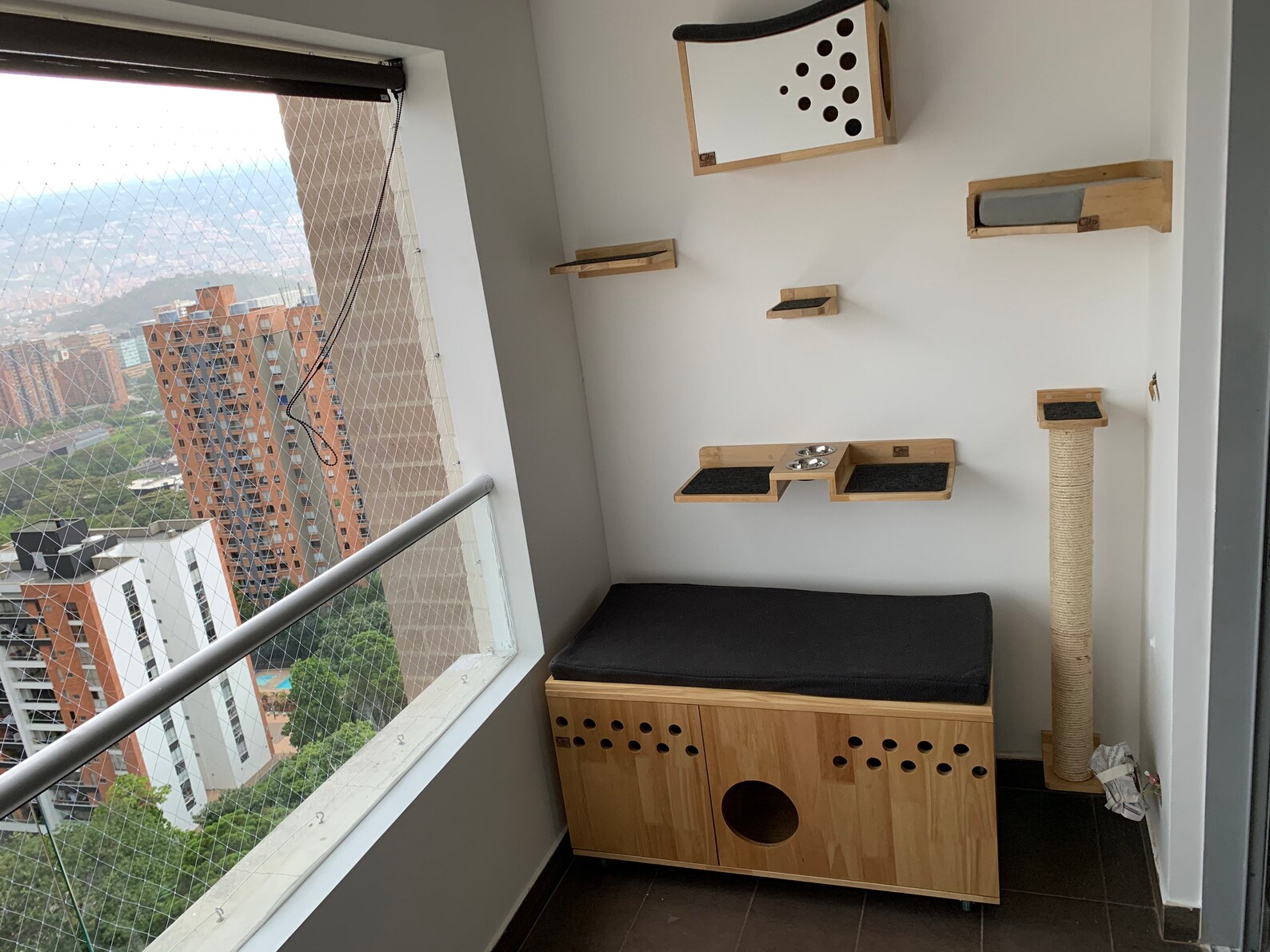 Deluxe Double Cat Litter Box Wood Furniture Etsy