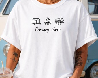 Camping Vibes Shirt // Camping T-Shirt // Camping Geschenk // Camper Geschenk