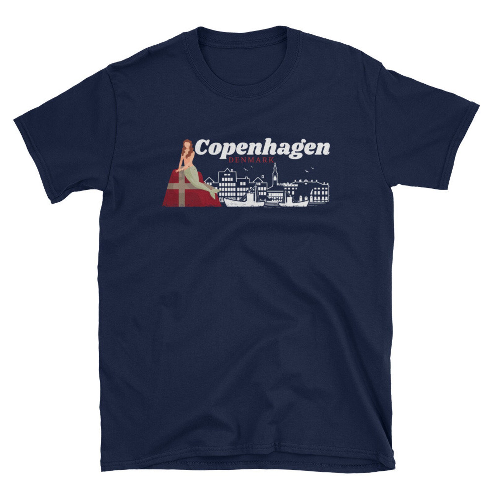 Copenhagen Denmark Unisex Shirt Denmark Shirt danish shirt Etsy