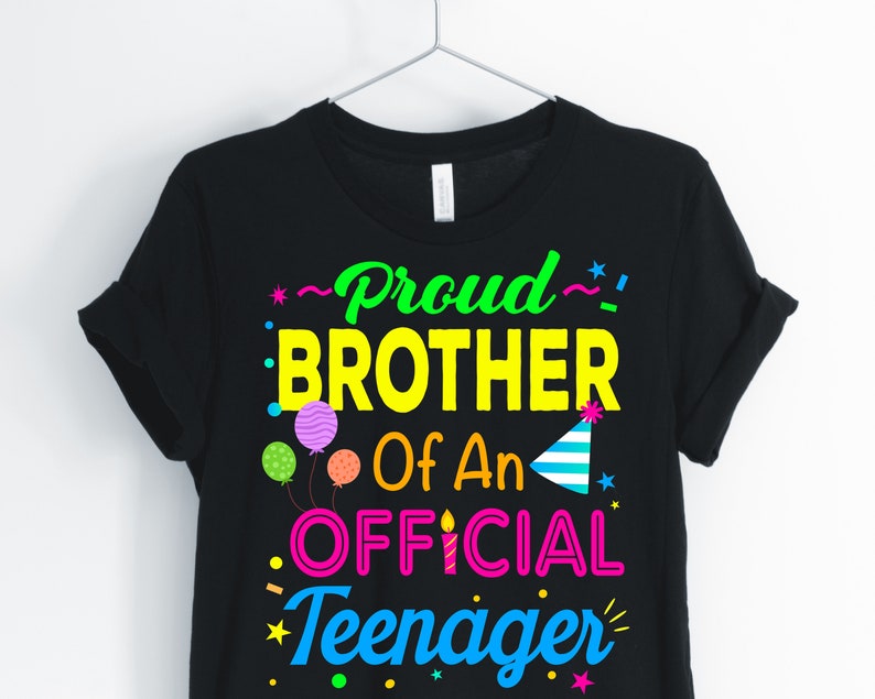 birthday shirt gift for brother 13th birthday shirt big brother gift teen shirt 13th Birthday Party graphic Unisex T-Shirt