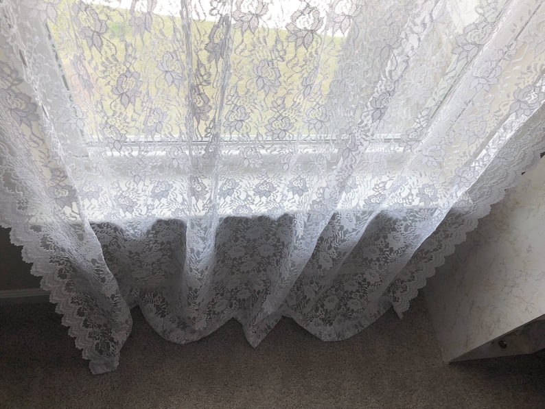 Victorian Lace Curtains Etsy