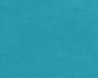 GOTS ORGANIC 100% cotton Nicky approx. 165 cm wide petrol turquoise (pagoda blue) by C. Pauli