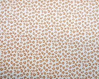 GOTS Organic Stretch Jersey Kimi Spots Leopard Print by Stoffonkel