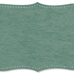 GOTS ORGANIC 100% cotton summer terry cloth knitted terry cloth approx. 160 cm wide smoky mint (oil blue) by C. Pauli