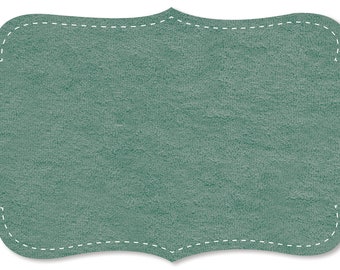 GOTS ORGANIC 100% cotton summer terry knit terry approx. 160 cm wide smoky mint (oil blue) by C. Pauli