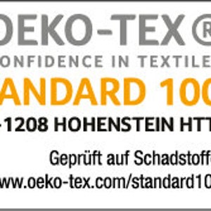 OEKO-TEX® STANDARD 100 Nicky 165 cm breit hellgrau meliert 1183 von Swafing Bild 2