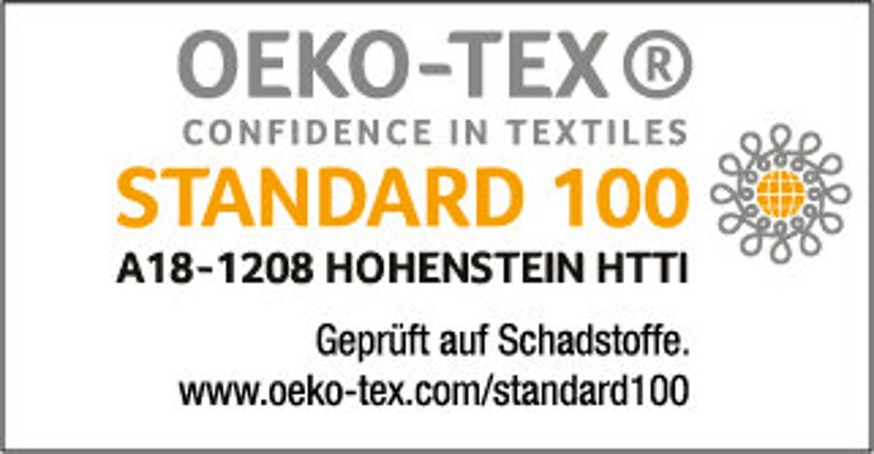 OEKO-TEX® STANDARD 100 Nicky 165 cm breit hellgrau meliert 1183 von Swafing Bild 2