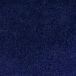 GOTS BIO 100% cotton Nicki approx. 165 cm wide blue royal blue (blue print) by C. Pauli