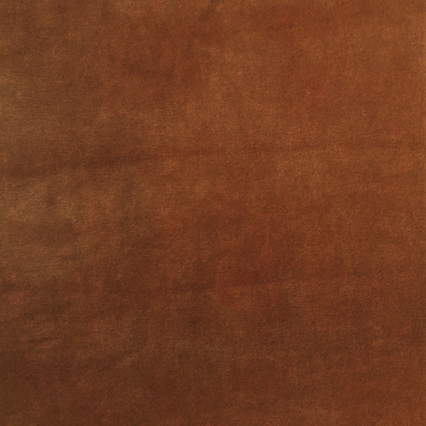 GOTS ORGANIC 100% cotton Nicky approx. 165 cm wide ocher rust medium brown (caramel cafe) by C. Pauli