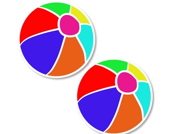 Beach Ball Pasties – Fun Nipple Covers for Beach Parties & Festivals