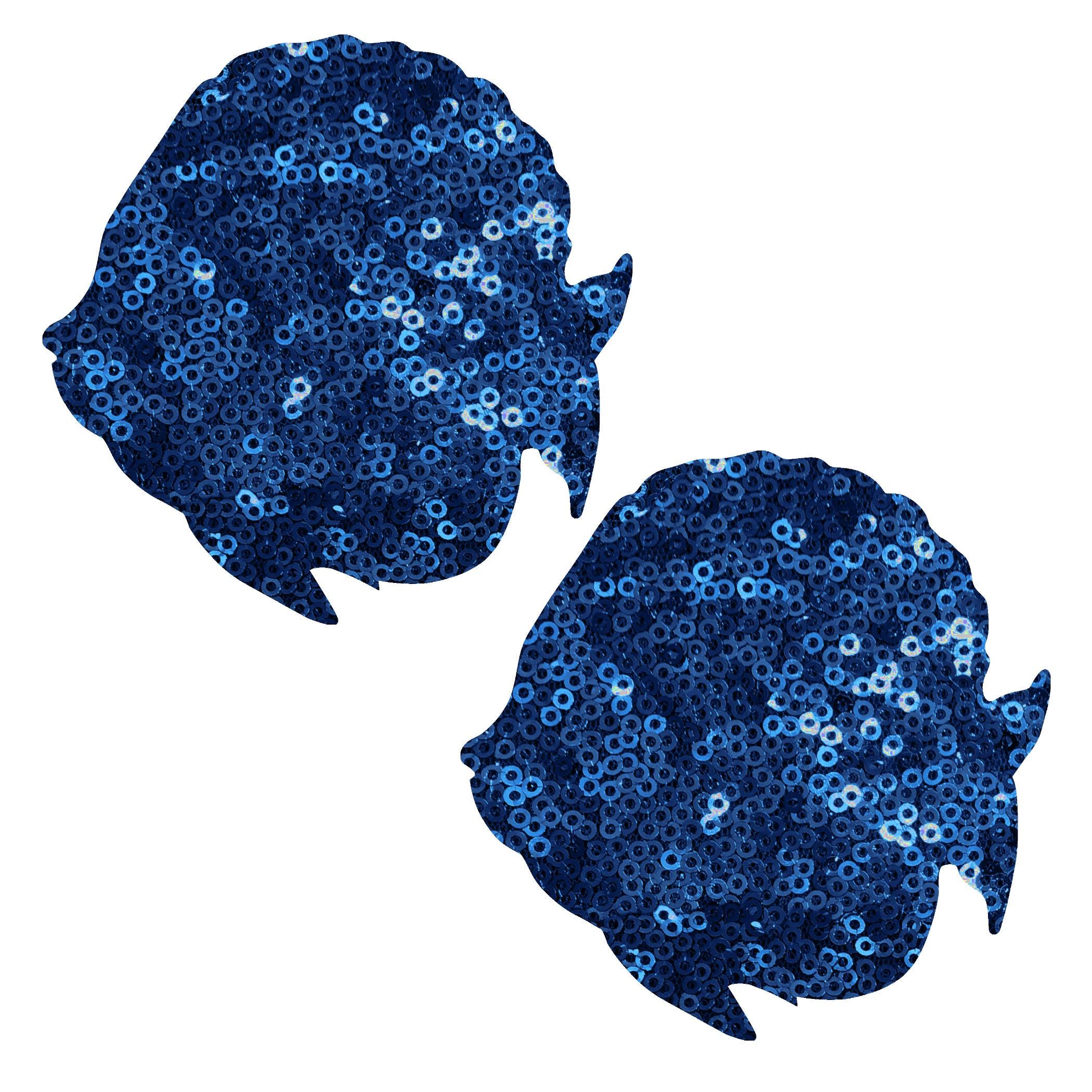 Sequin Sunfish Nipple Cover Pasties