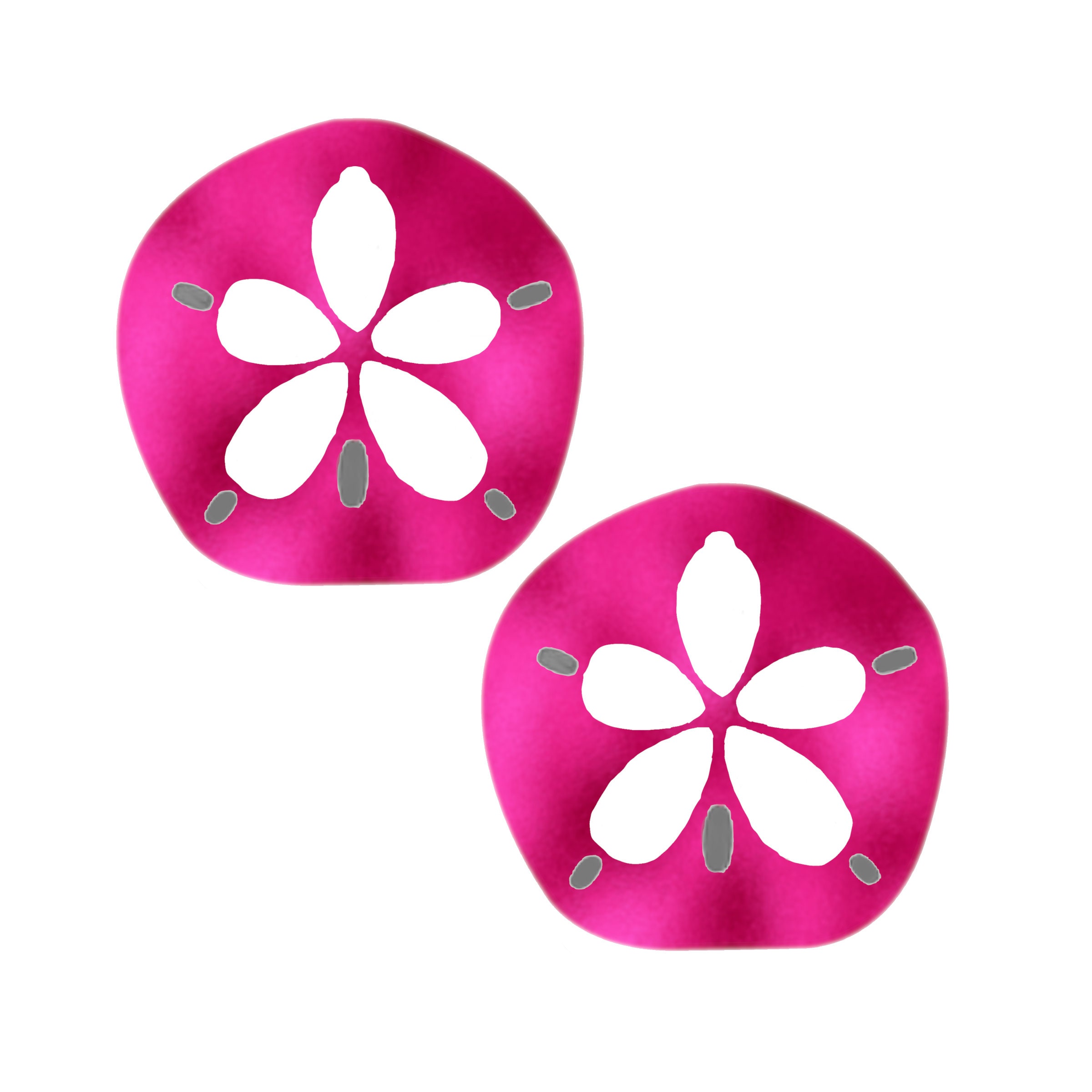 Sanddollar Pasties – Colorful Nipple Covers for Beach & Festival Fun