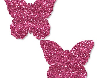 Sparkly Butterfly Pasties – Shimmering Nipple Covers