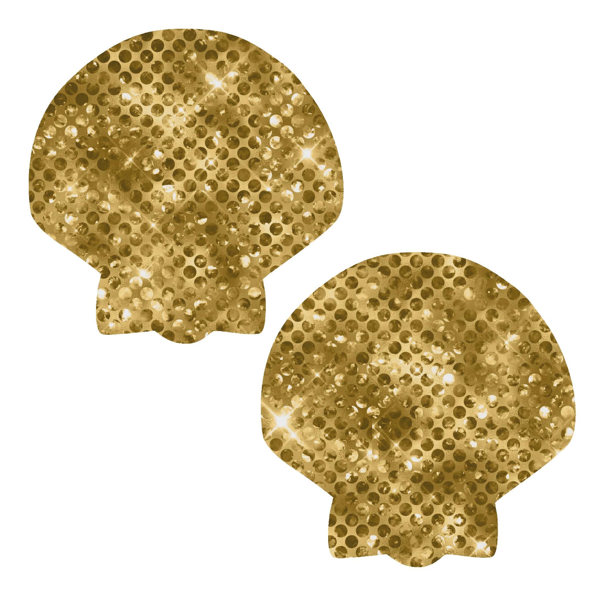 Confetti Sequin Shell Nipple Cover Pasties