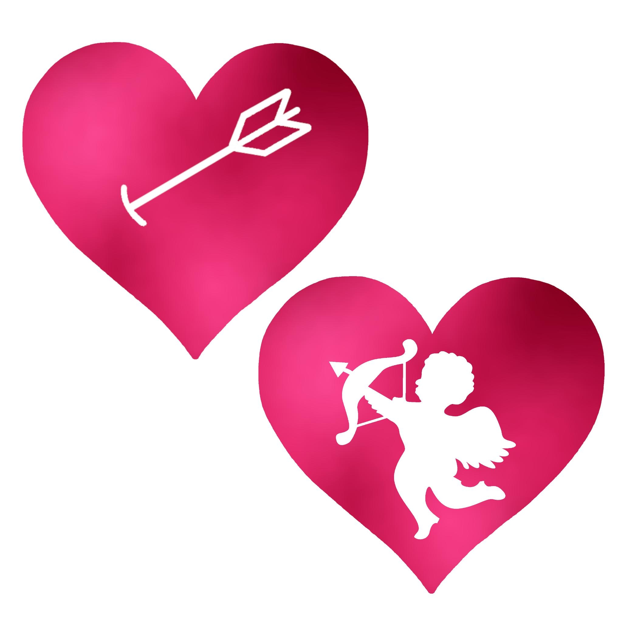 Valentines Cupid Nipple Cover Pasties
