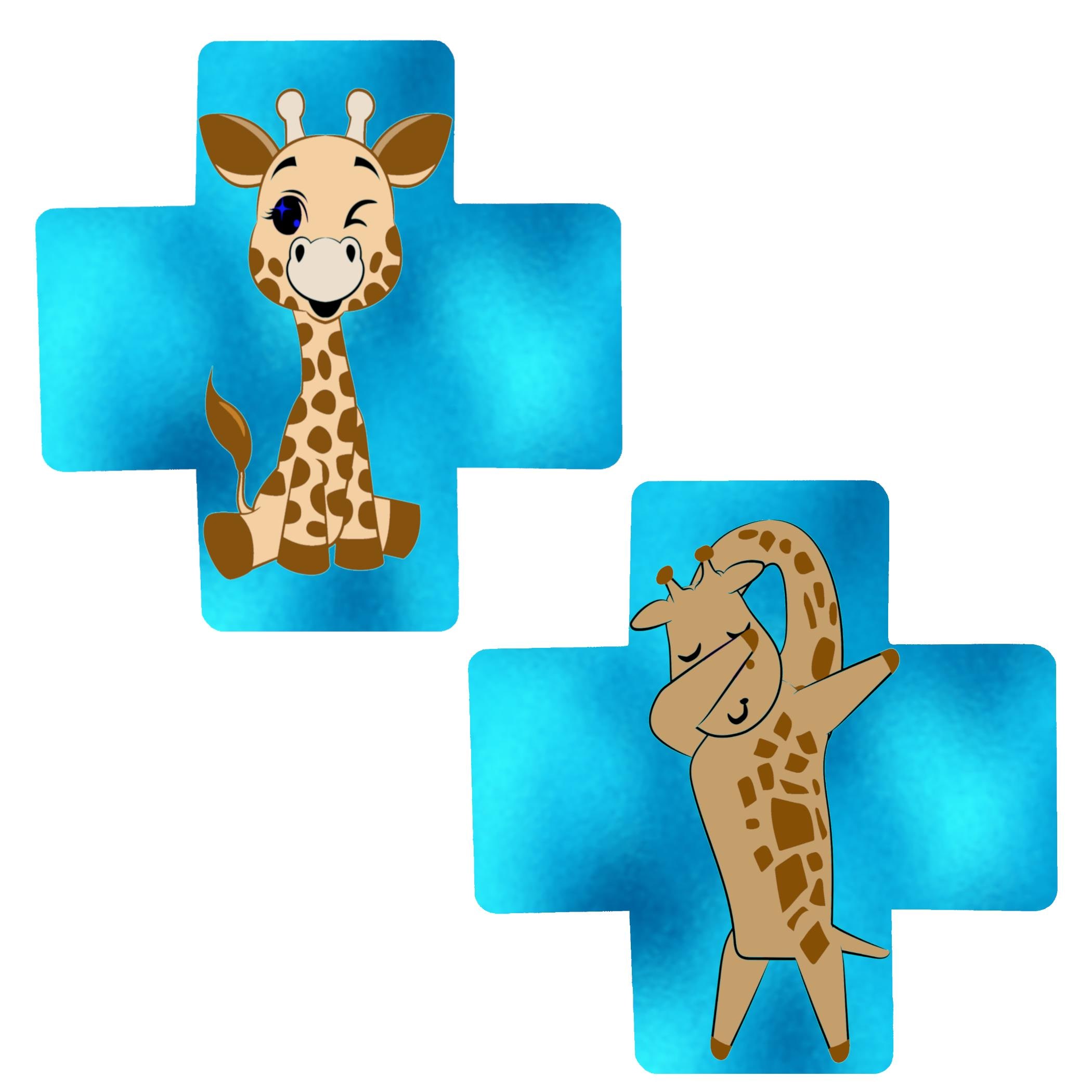 Giraffe Nipple Cover Pasties