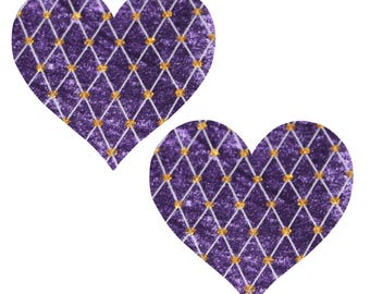 Crown Velvet Nipple Cover Pasties