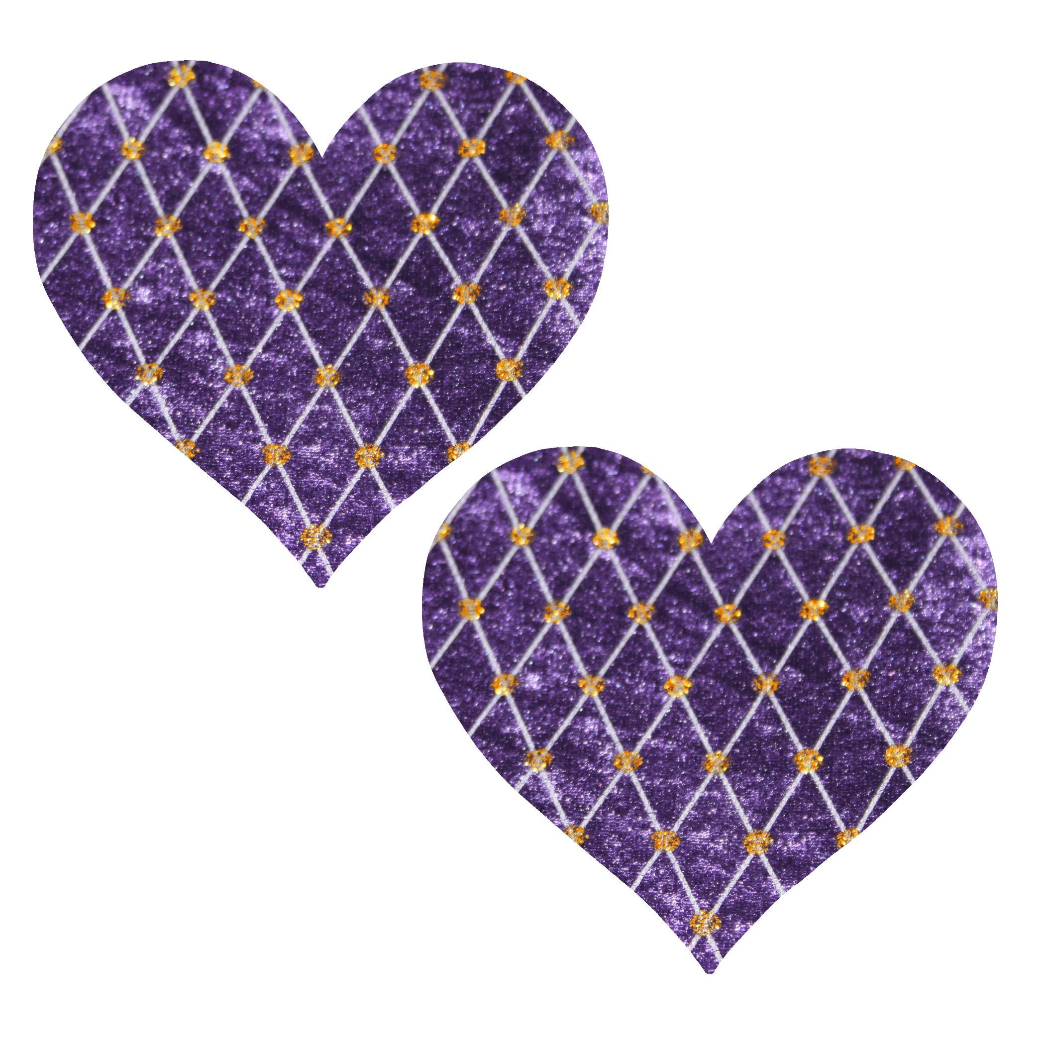 Crown Velvet Nipple Cover Pasties