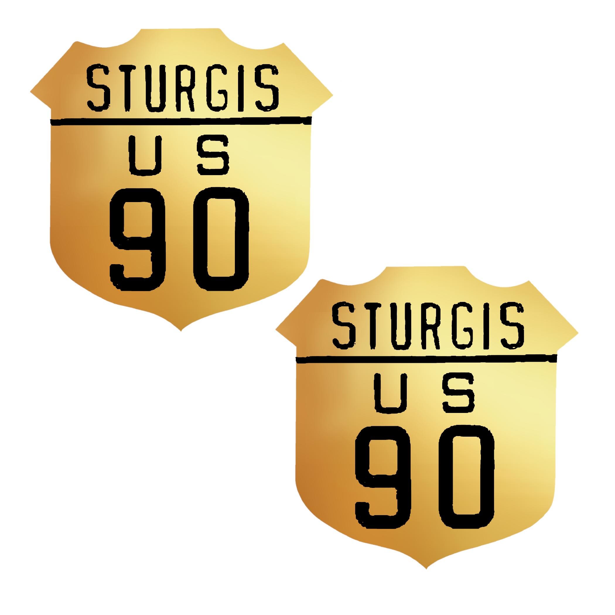 Sturgis Badge Nipple Cover Pasties