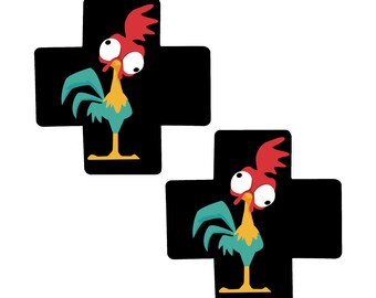 Fun Hei Hei Chicken Pasties for a Bold and Playful Look