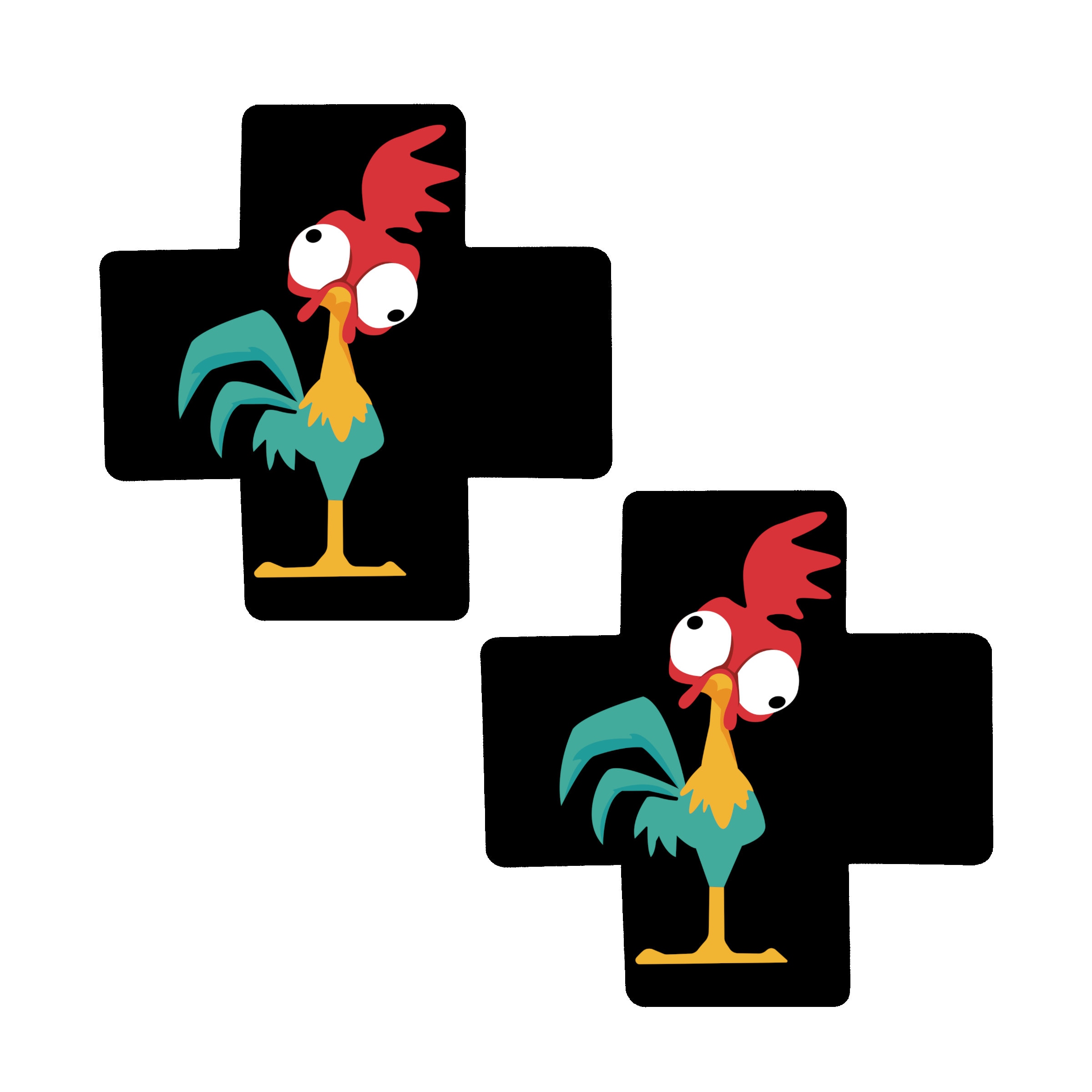 Fun Hei Hei Chicken Pasties for a Bold and Playful Look