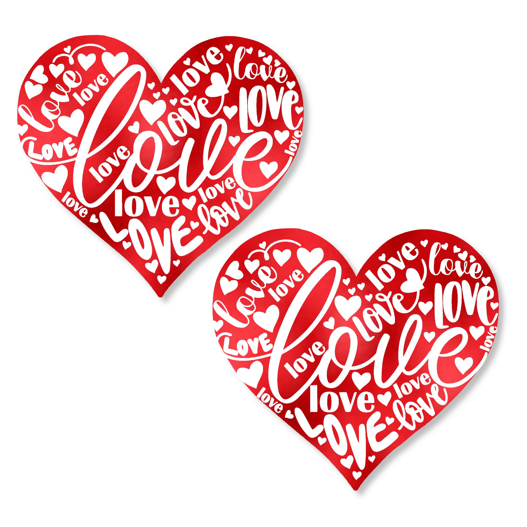Love Me Nipple Pasties – Valentine's Day