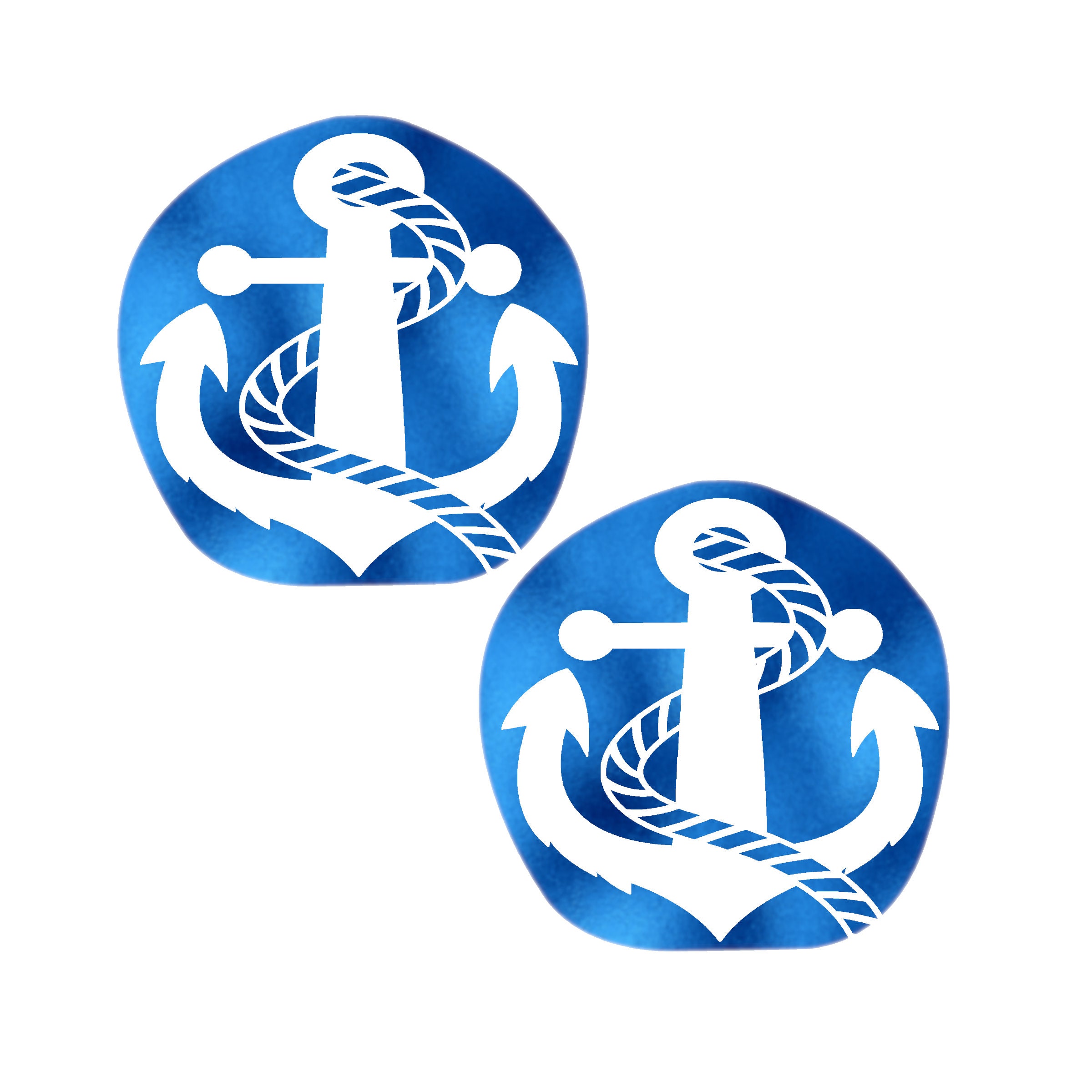 Nautical Anchor Pasties | Colorful Nipple Covers for Beach Parties & Festivals