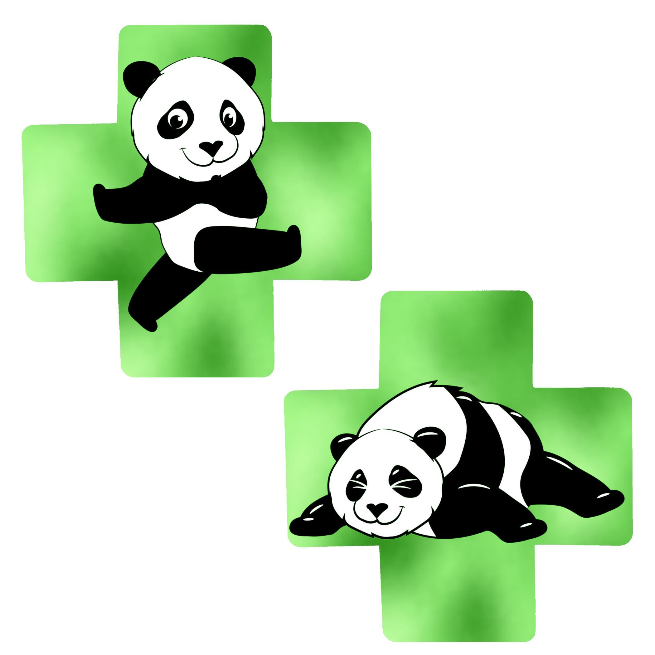 Panda Nipple Cover Pasties