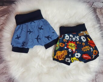 Pumphose kurz Surfercamp Bulli Handmade Jersey Gr 56//62,68//74,80//86//92,98//104